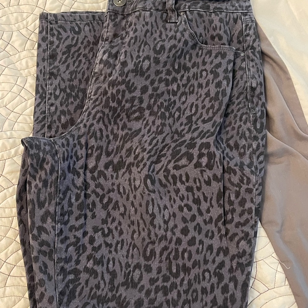 Style and co print jeans